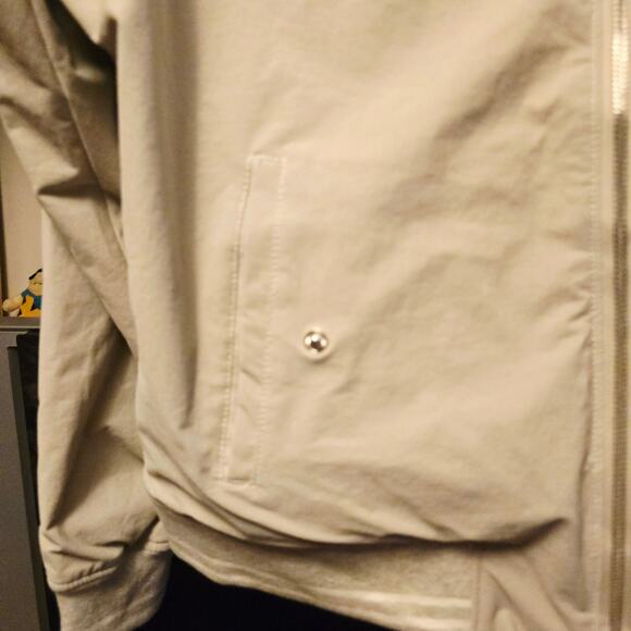 Nifty Genius gray bomber jacket mens size large - Picture 3 of 8